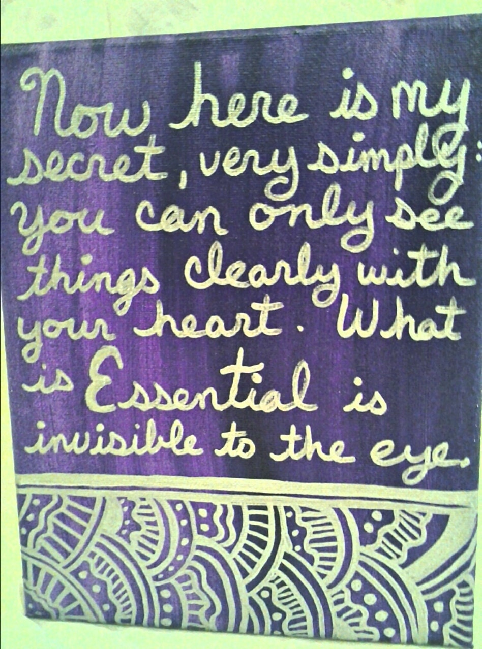 Original painting. this is my secret