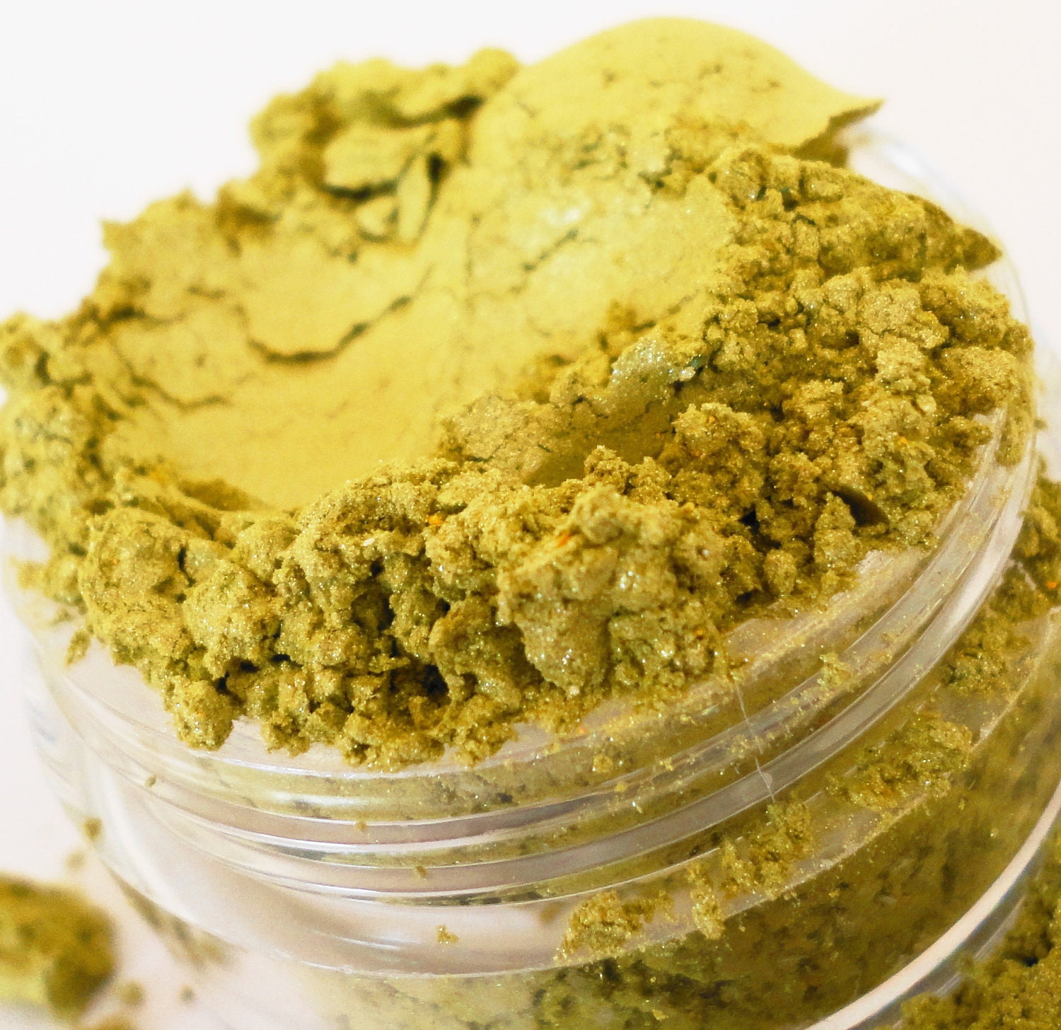 Fetish  Mineral Makeup EyeShadow 5g Sifter Jar Apple Green Eye Shadow Petite Size