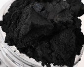 Funeral Party  Mineral Makeup  Eye Shadow  10g Sifter Jar Black Eyeshadow Eyeliner smokey eyes