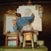 Norman Rockwell "Self Portrait" Figurine