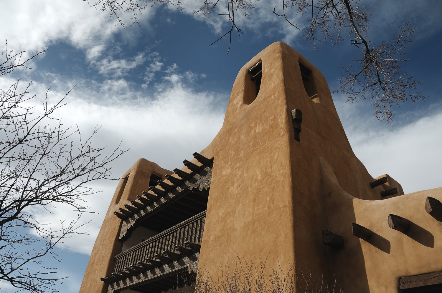Santa Fe, New Mexico Adobe - 8 x 12 Fine Art Photograph on Metallic Paper LIMITED EDITION 1 OF 20 - Art for the Heart Home Decor