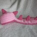 Crochet Dinosaur-Dragon Body Hat for Baby Photo Prop