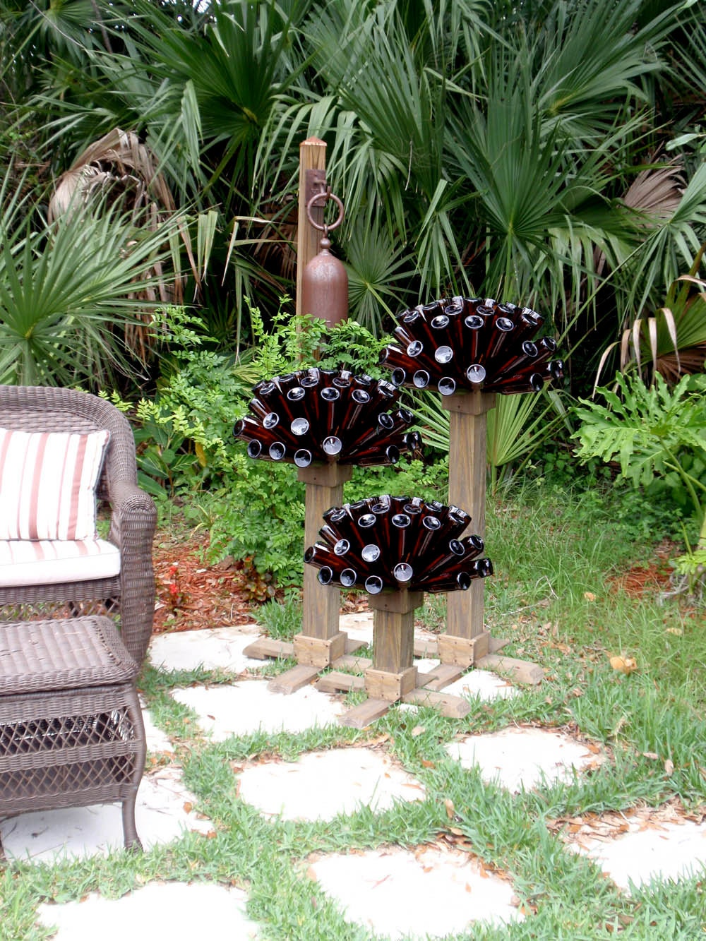 Beer Bottle Tree Unique Recycled