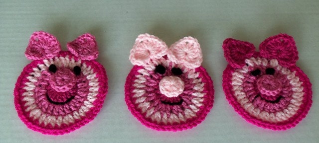 Decorative Piggy Fridge Magnets