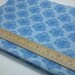 Doctor Who Fabric Fat Quarter - Blue Tardis Damask