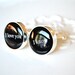 I love you I know cufflinks quote - gift for him on your wedding day, anniversary or just becuase - star wars quote