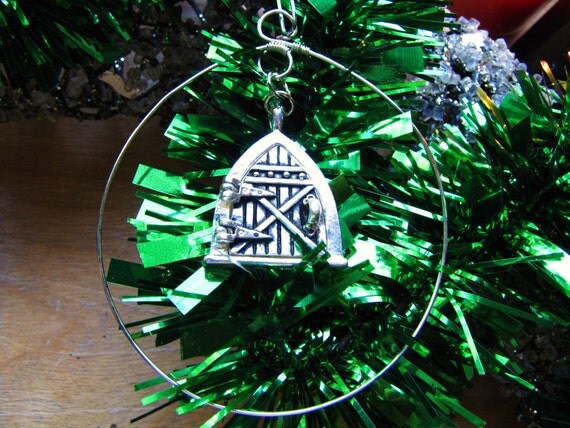 hobbit door silver ornament lord of the rings jrr by hobbit door silver ornament lord of the rings jrr by