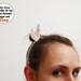 Bunny ears headband - kawaii headband, cute headband with bunny ears