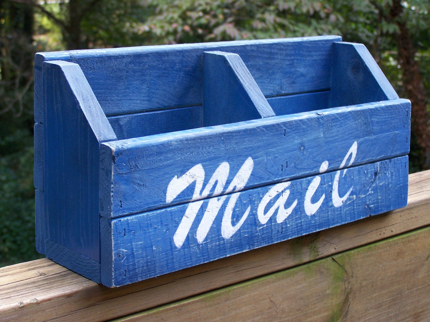 Rustic Mail Organizer