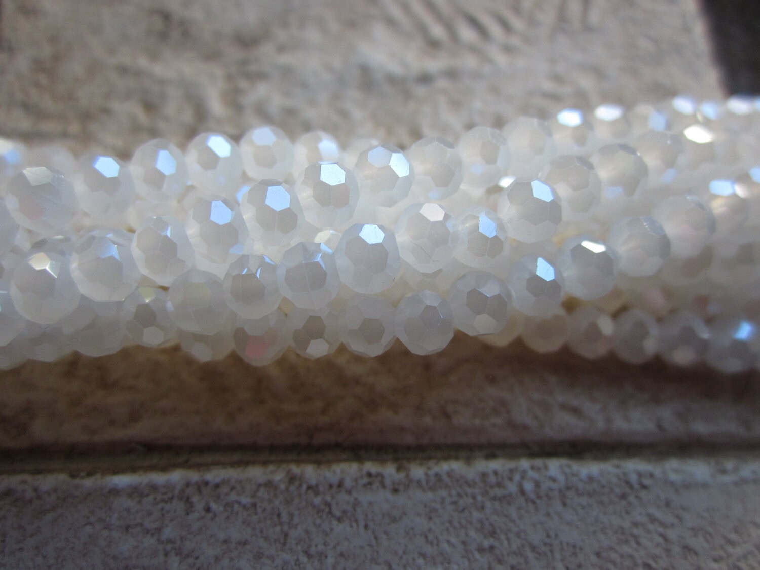 Glass Crystal Beads Thunder Polish Crystals by gypsybeadpeddler