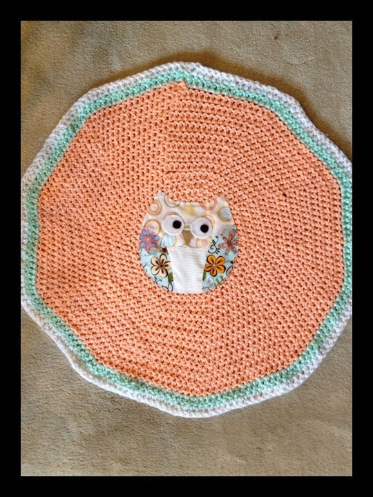So Cute -  2in1 HOOT.HOOT Baby Blanket/Play Mat