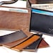 Horween Chromexcel Leather cardholder wallet - three pocket