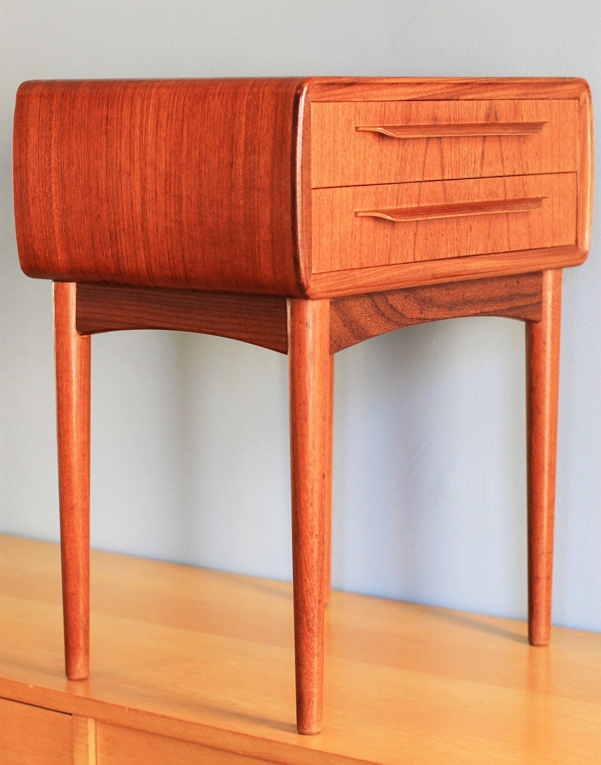 Reserved for Sam ---- Danish Modern Nightstand - Bedside Table - Johannes Andersen