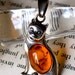 Vintage 1960's Cat PENDANT with Amber Stone, Collectable Item, Lowest Sale Price Plus Free USA Shipping