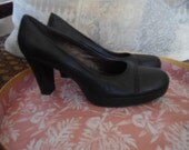 Nicole black women shoes,  USA size 6 M ,heel 3 1/2 Inches