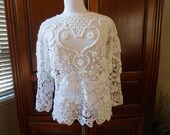 White  lace top