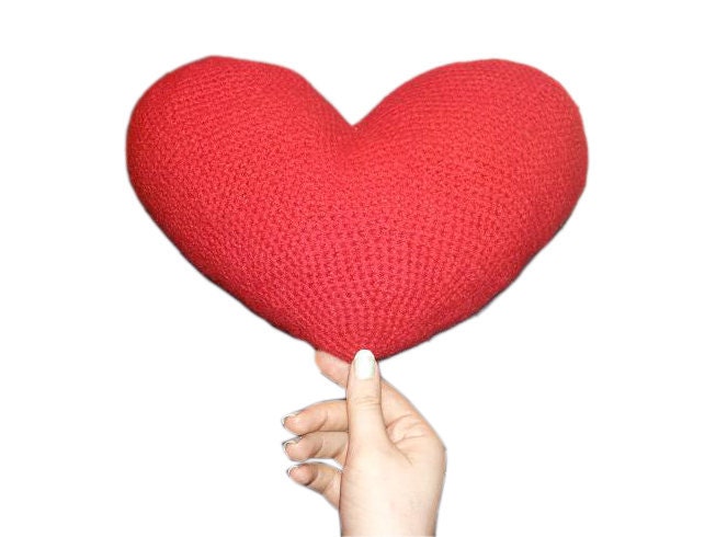Large Heart - 12"x8" - Amigurumi - Valentine's Day - Mother's Day - CROCHET PATTERN No.22