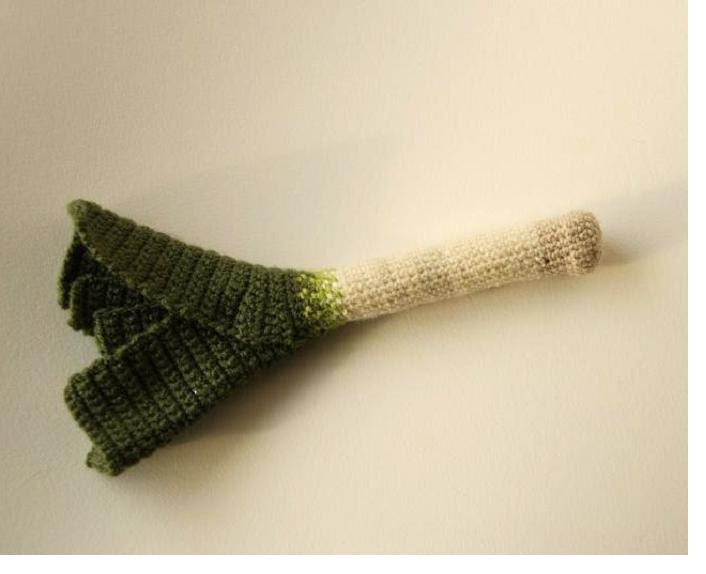 Leek Vegetable Play Kitchen Food Toy Amigurumi Kawaii CROCHET PATTERN No.35