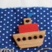 Little Love Boat brooch
