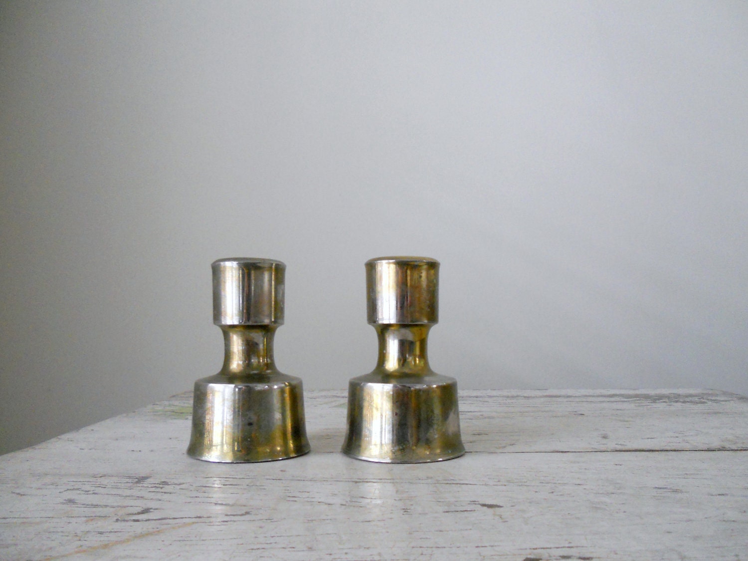 Vintage IHQ Dansk Designs Jens Quistgaard Candle Holders - 'Magic Lantern'