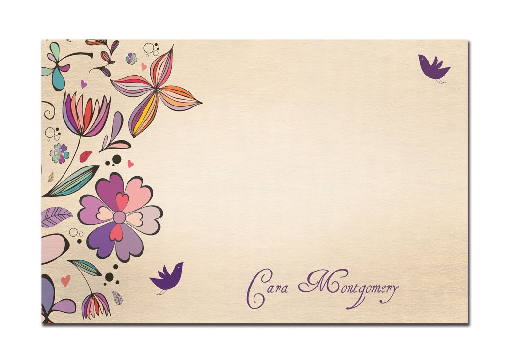 Rustic Bridal Shower Invitation Shabby Chic Floral Baby Shower Wedding Invitation Purple Colorful DIY Digital or Printed - Cara Style