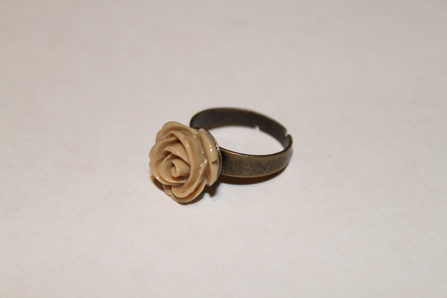 Rose Ring - Tan