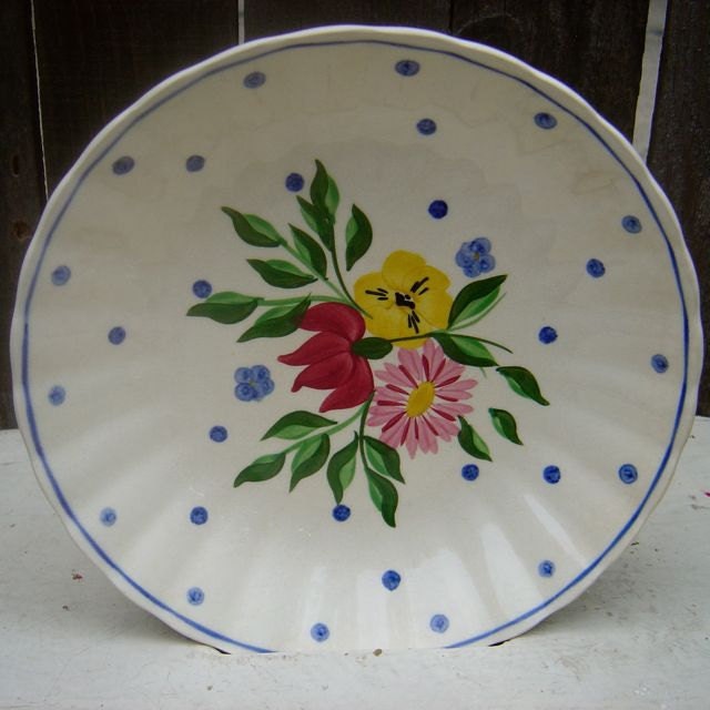 Blue Ridge Southern Potteries bowls rare Polka Dot variant