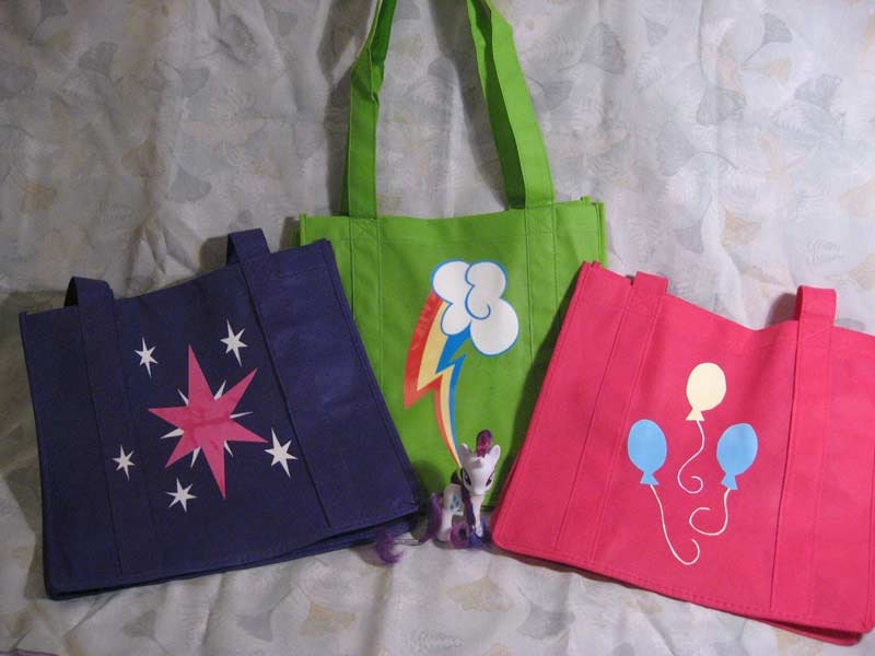 My Little Pony Market Tote- Custom Order
