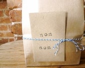 Five 1-dozen bags: classic vanilla handmade organic fleur de sel caramels