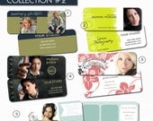 INSTANT DOWNLOAD Photography Senior Rep Card Template Collection 2