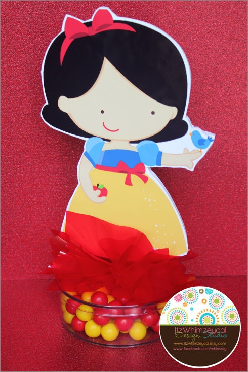 Small Snow White Centerpiece with Candy Base Il_170x135