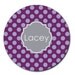 Polka Dot Personalized Mouse Pad