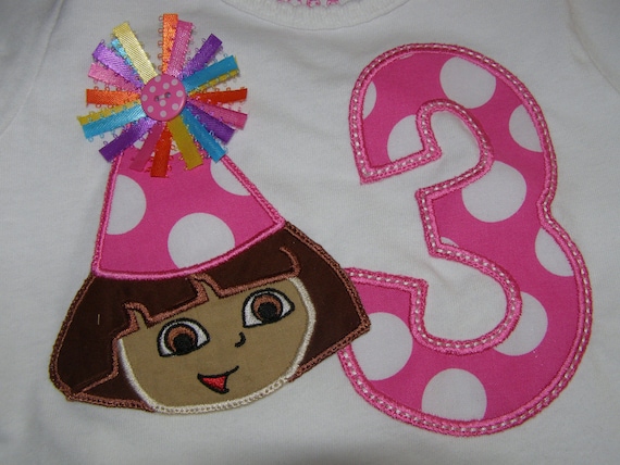 Dora the Explorer Birthday Shirt