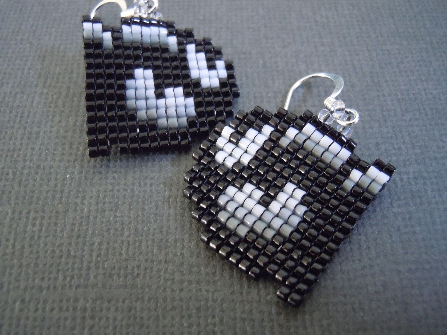 Bullet Bill Pixel Earrings