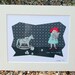 Original art illustrative print, Hug time (10" x 12")