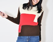 1970 Sweater - Made for the Future with Pockets Perfect for a Cell Phone