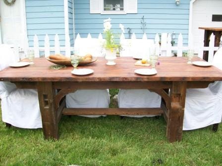 Rustic Vineyard Table