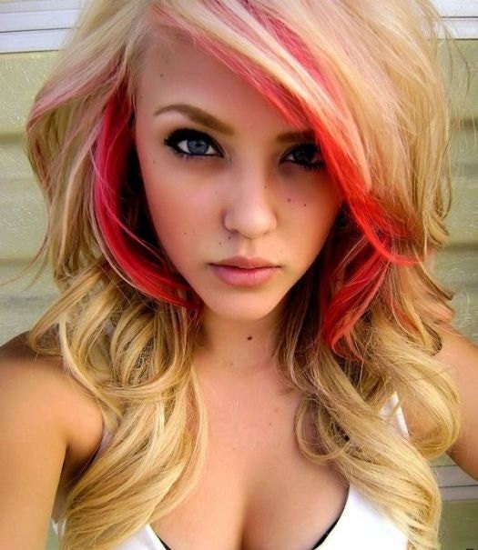 Hot CORAL - 18" 100% Human Hair Extensions Keratin Stick i-Tip (8) - FREE SHIPPING