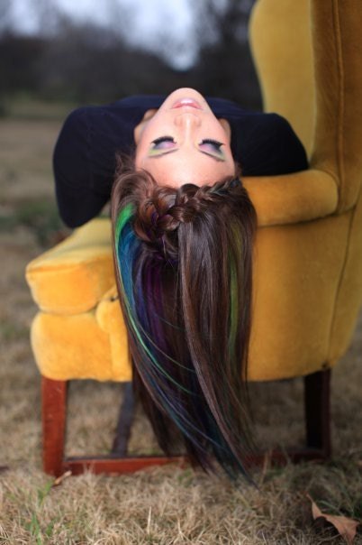 Peacock Human Hair Extension - FREE SHIPPING