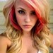 Hot CORAL - 18" 100% Human Hair Extensions Keratin Stick i-Tip (8) - FREE SHIPPING