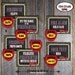 Fire Truck Birthday Party - Activity Bundle - Activity Signs & Fireman Merit Badges - Customized Printable