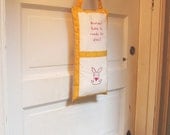 Baby Bunny Sleepy/Awake Door Hanger