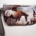 Handmade Coin Purse, wallet, change, make-up case, horses
