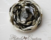 In Loving Memory - Custom Brooch Pin Made From Loved One's Tie