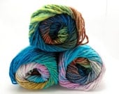 Noro Kureyon 284 Aqua, Teal, Brown, Silver