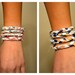 Wrap Around Braided Recycled Fabric Bracelets (1 for 4.00) Featured on Good Morning Americas Website For Earth Day