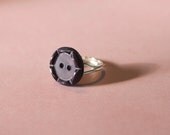 SALE - 20% OFF Purple Button Ring