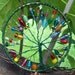 Multi-Colored Metal Bead Work Tree of Life Sun Catcher / Window Ornament