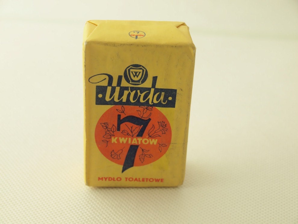 Vintage 70s bar soap from Europe