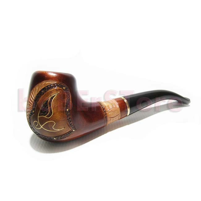 Inlaid & Engraving Pipe, Smoking Pipe/Pipes. Tobacco pipe Carving Handmade. Exclusive Design Wooden pipe. Best price in Fashion Pipes
